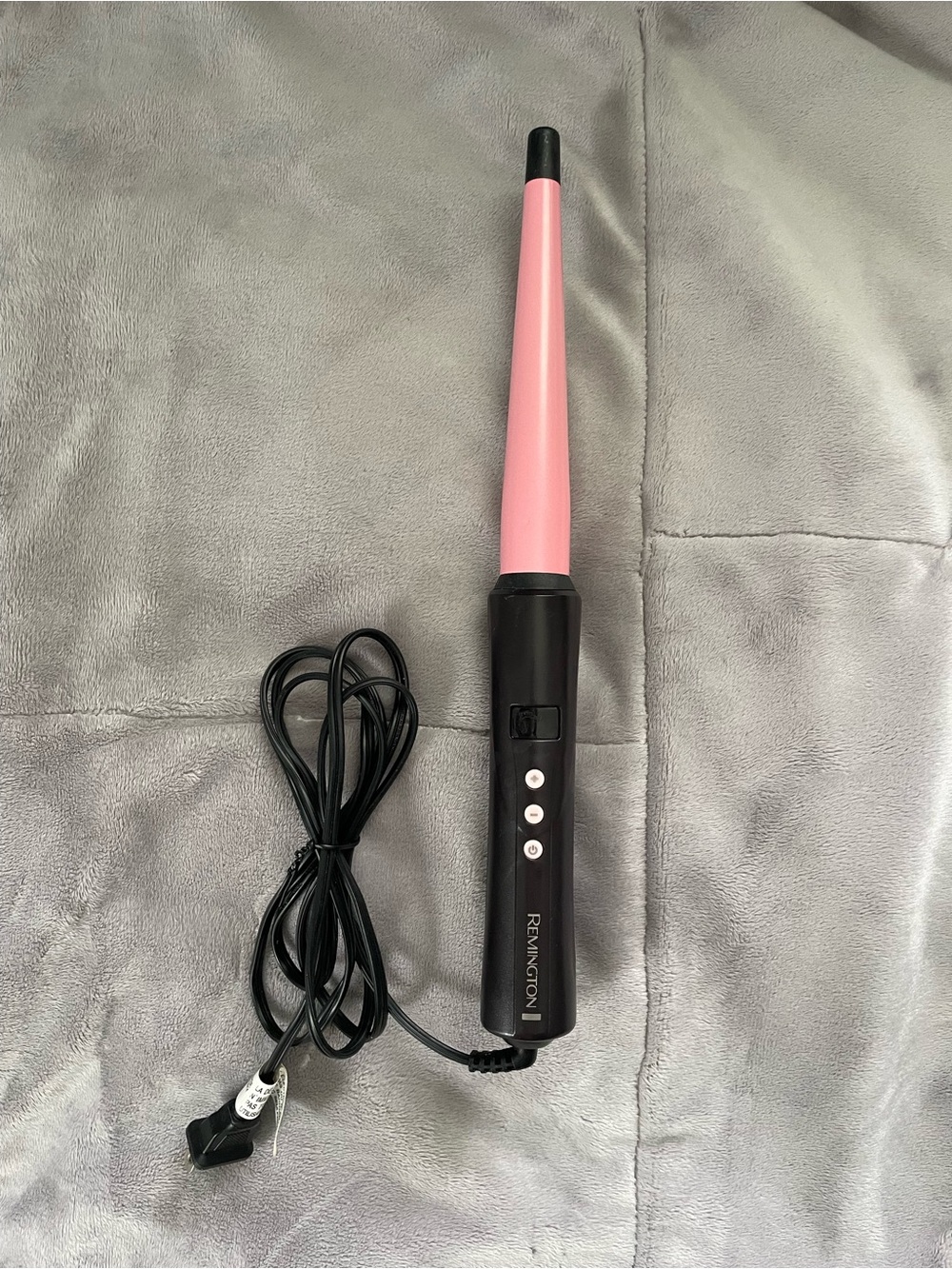 Remington Black and Pink Conical Curling Wand
